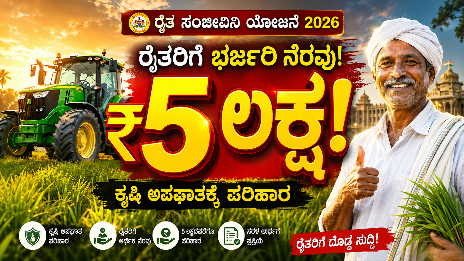 Raitha Sanjeevini Yojana 2026